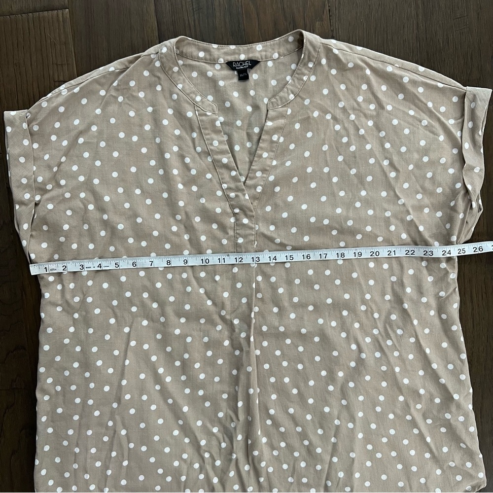 Rachel Roy Polka Dot Sleeveless Top - Picture 10 of 11